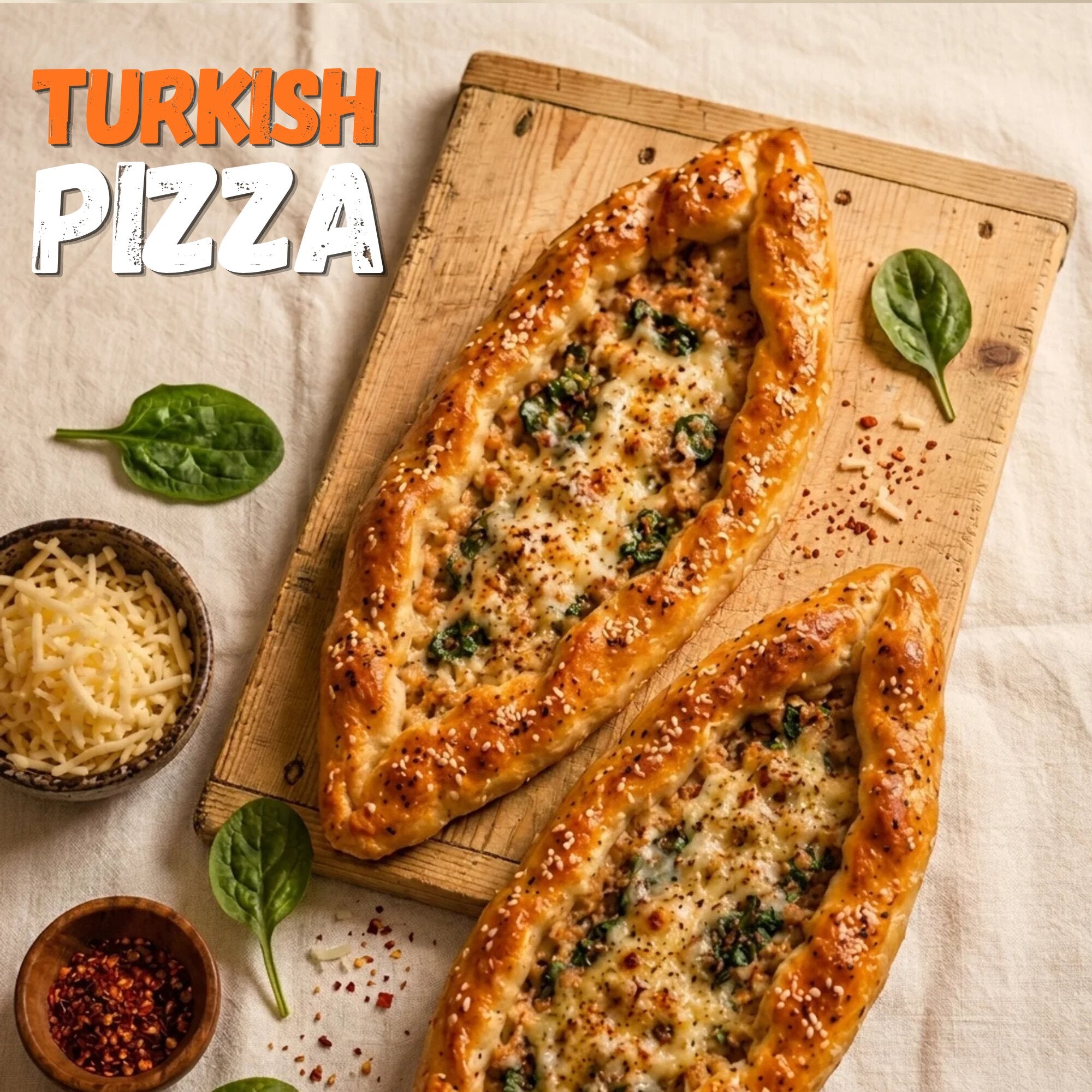 Turkish Pizza, 4 pieces, 8 pieces