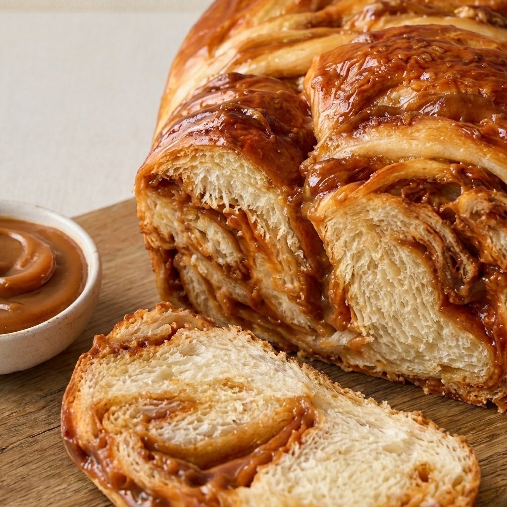 Artisan Dulce de Leche Swirl Bread