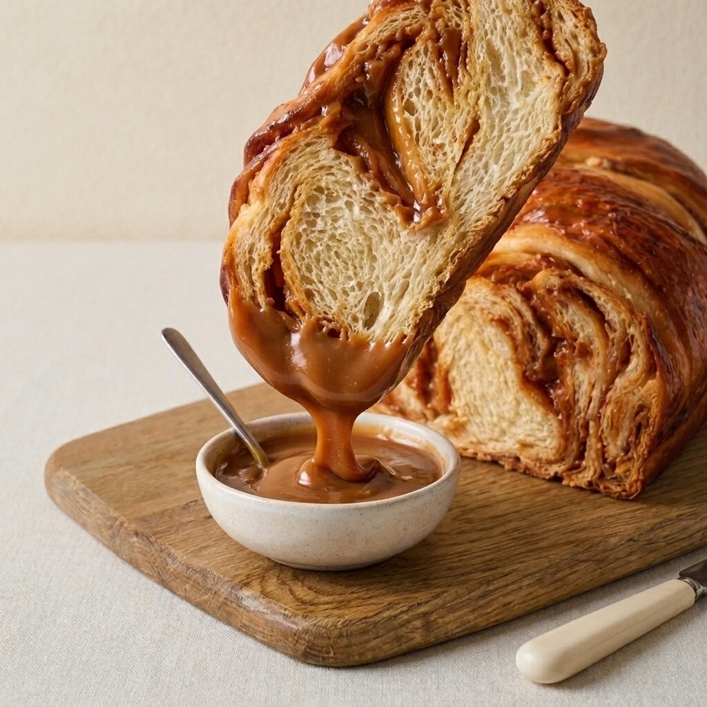 Artisan Dulce de Leche Swirl Bread