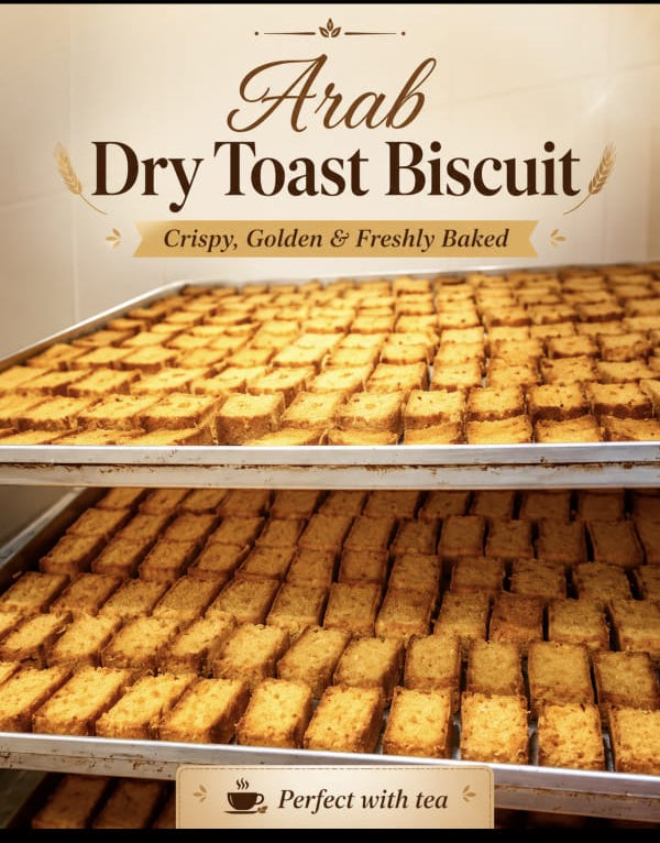 Arab Sweet Toast Biscuit